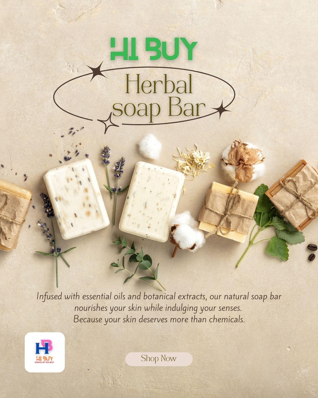 Organic and herbal soap